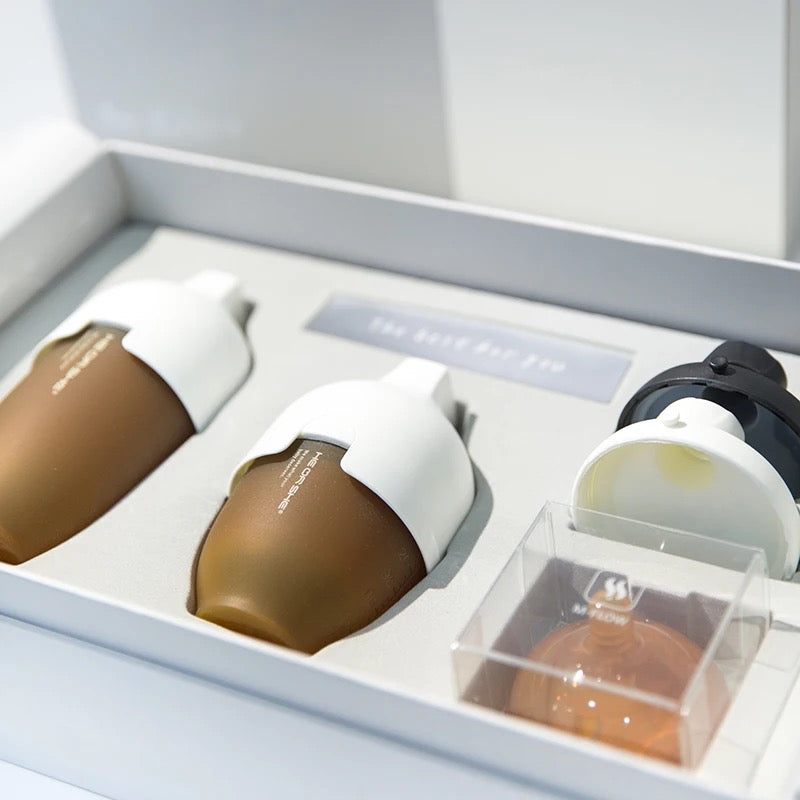Ultrabreit Hals Babyflasche Premium Geschenkset (Weiß) - Thibs Baby Club