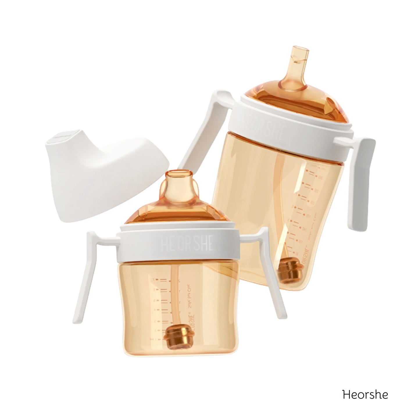 Zahnpflege-Trinklernbecher 300ml (Weiß) - Thibs Baby Club