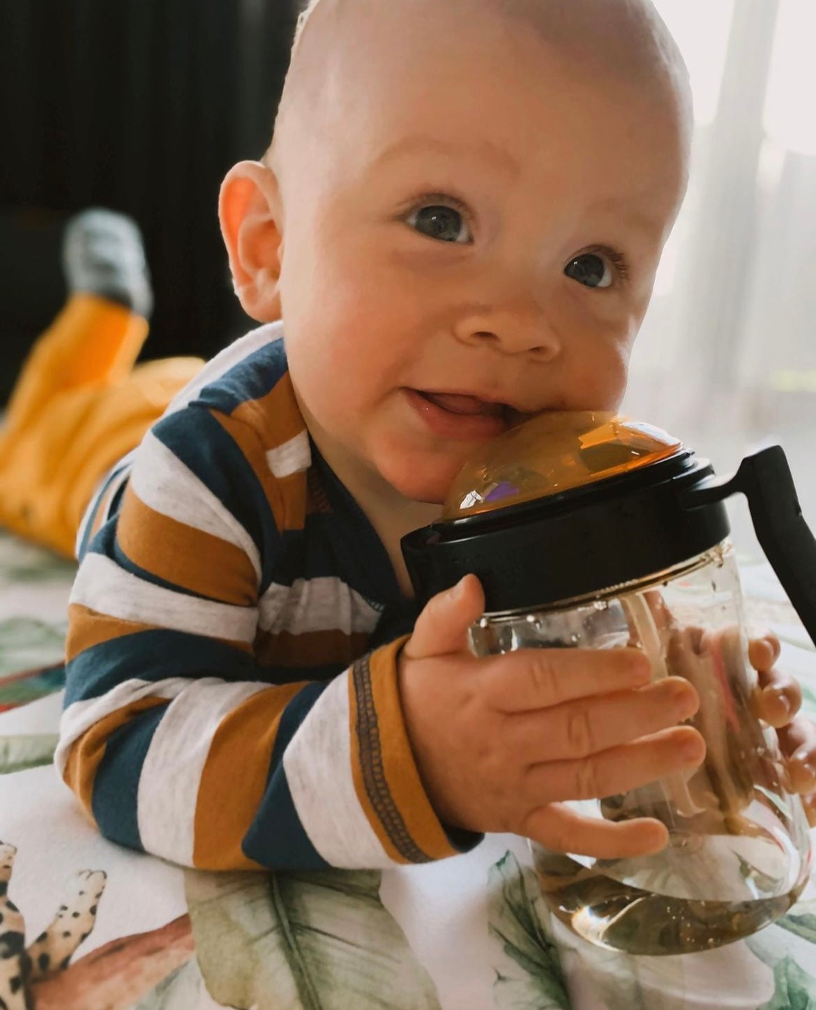 Sippy cup 210ml (black)
