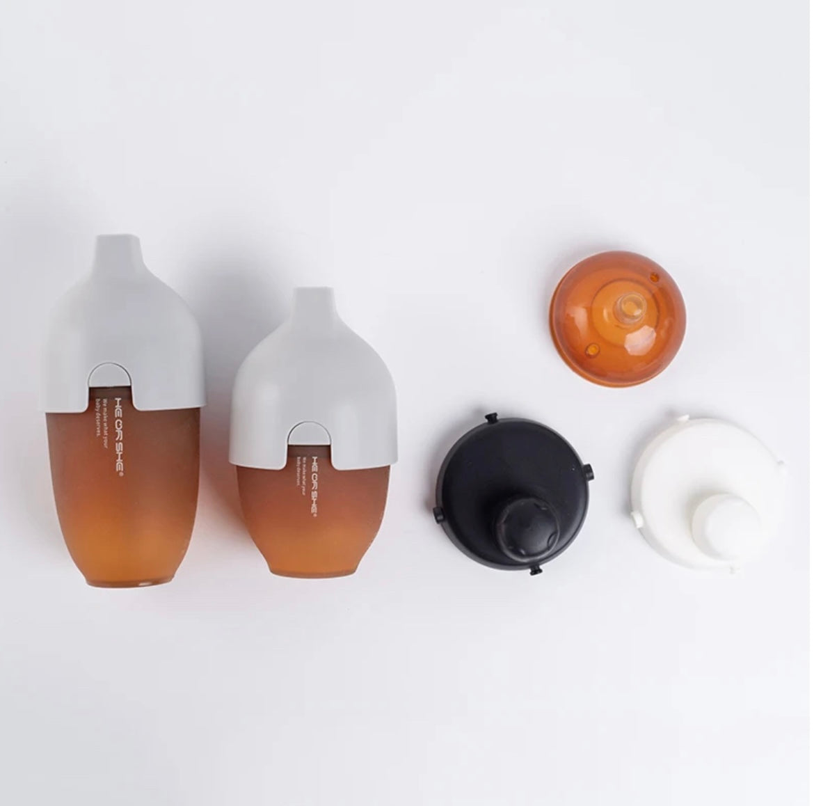 Ultrabreit Hals Babyflasche Premium Geschenkset (Grau)