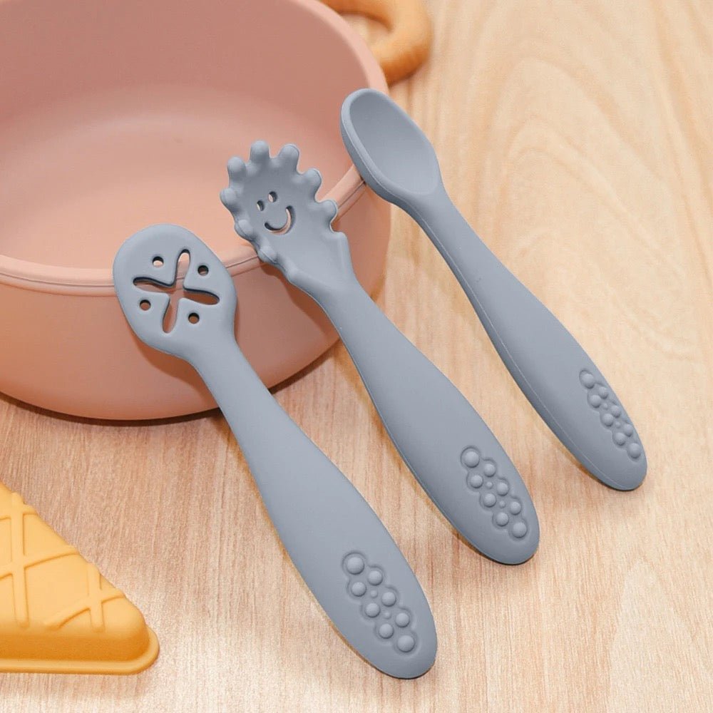 Babylöffel 3er - Set (Creme) - Thibs Baby Club