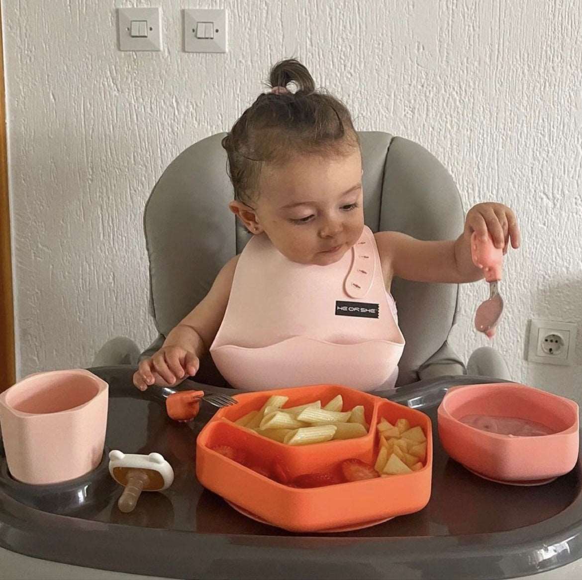 I‘m a Bib Lätzchen (Rosa) - Heorshe