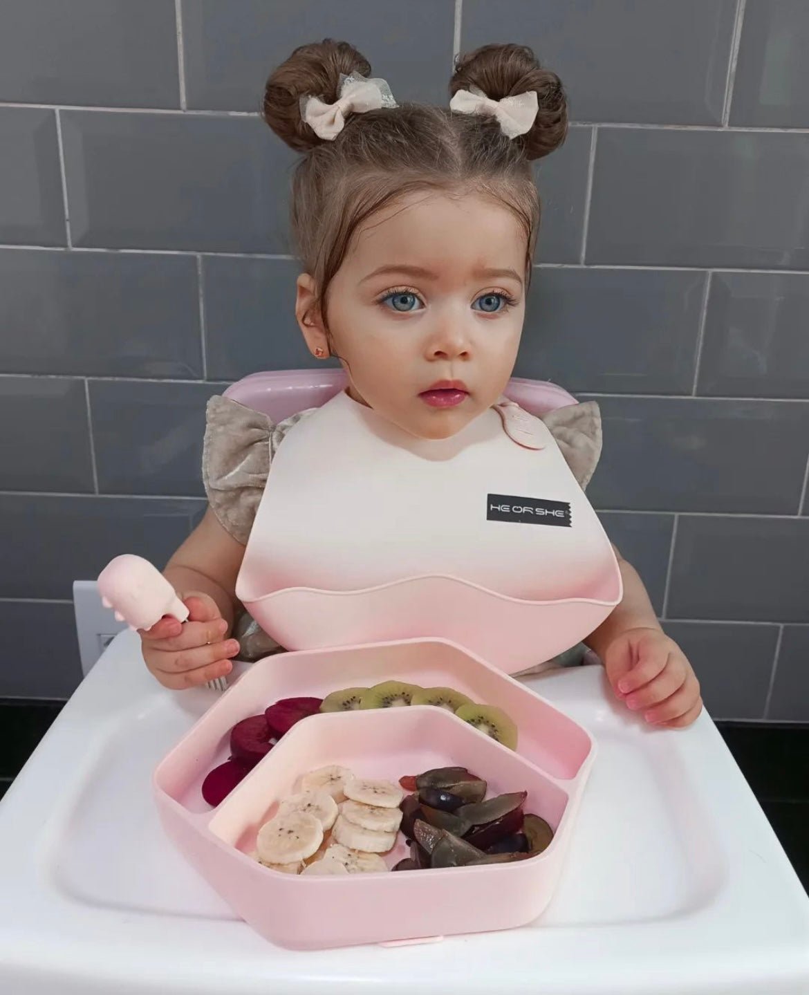 I‘m a Bib Lätzchen (Rosa) - Heorshe