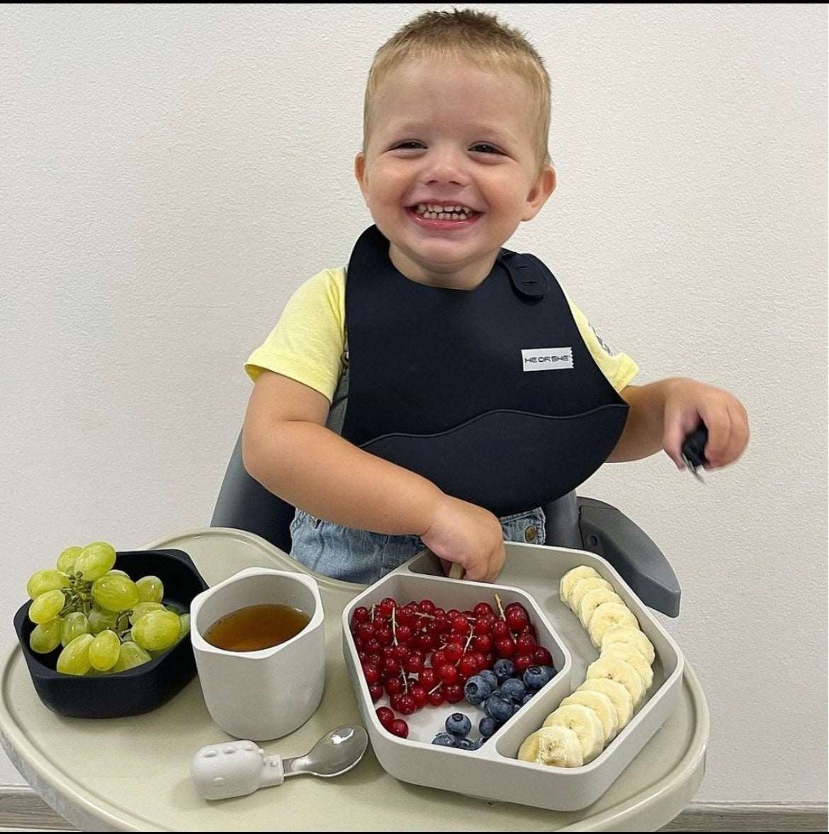 I‘m a Bib Lätzchen (Schwarz) - Heorshe