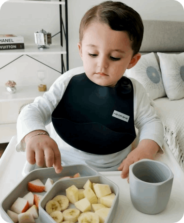 I‘m a Bib Lätzchen (Schwarz) - Heorshe