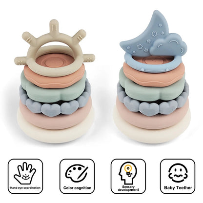 Stapelringe-Set (Sonne) - Thibs Baby Club