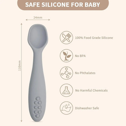 Babylöffel 3er - Set (Creme) - Thibs Baby Club