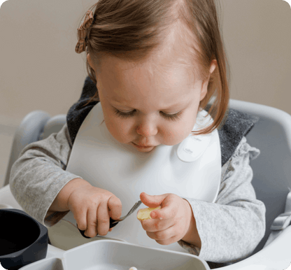 I‘m a Bib Lätzchen (Grau) - Heorshe