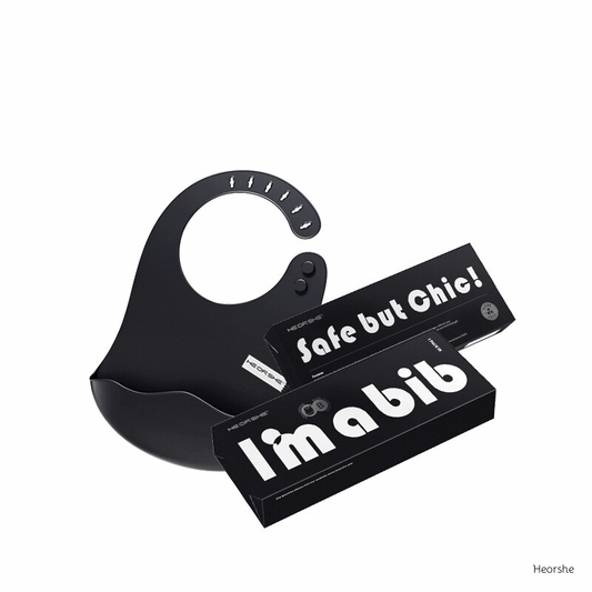 I‘m a Bib Lätzchen (Schwarz) - Heorshe