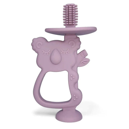 Koala - 2 - in - 1 Zahnbürste (Mauve) - Thibs Baby Club