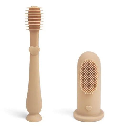 Mundpflegeset für Babys (Apricot) - Thibs Baby Club